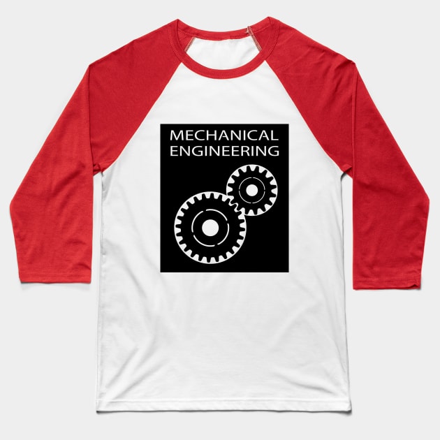 mechanical engineering, mechanic engineer design Baseball T-Shirt by PrisDesign99